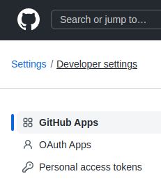 Personal Access token